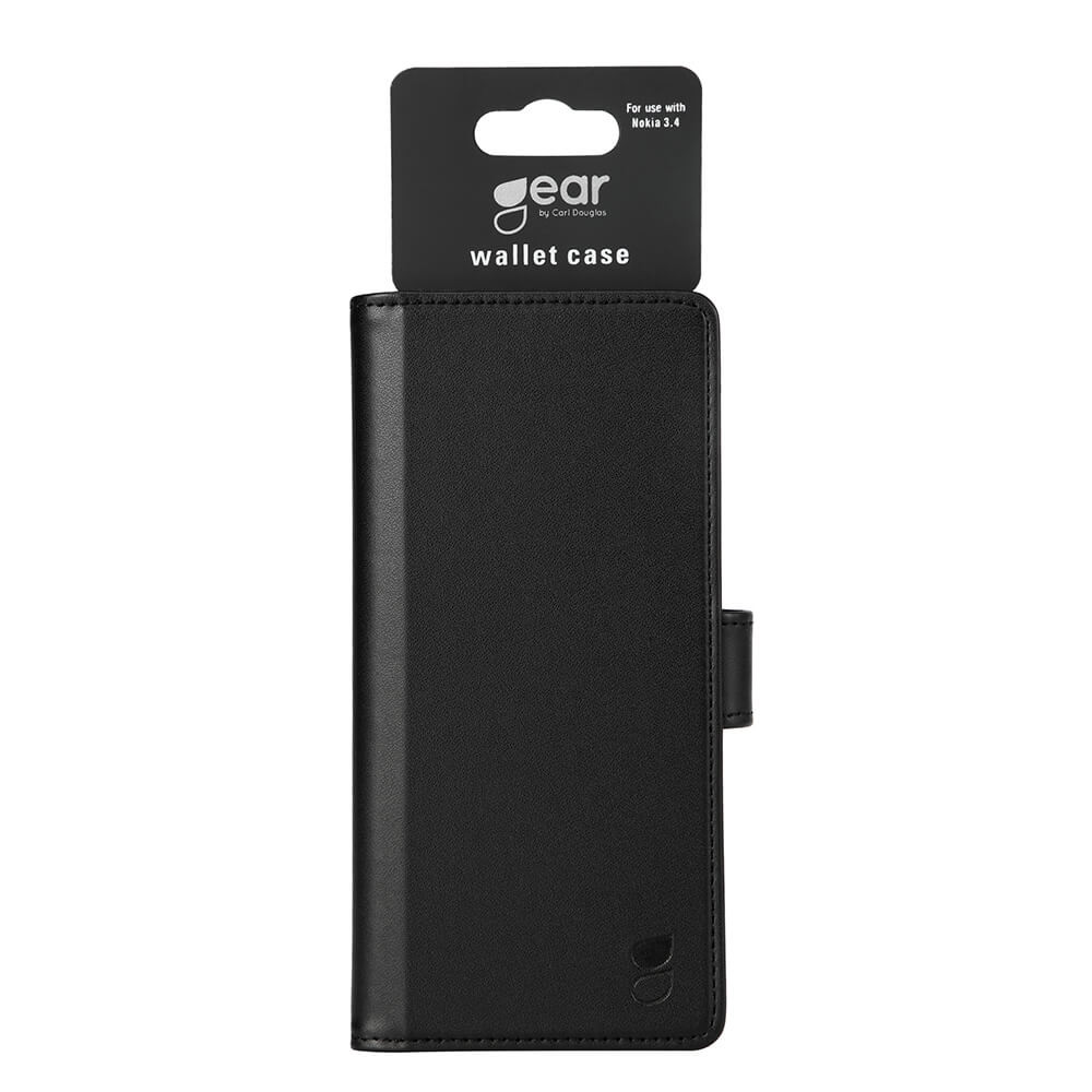 GEAR Lommebokveske Svart Nokia 3.4