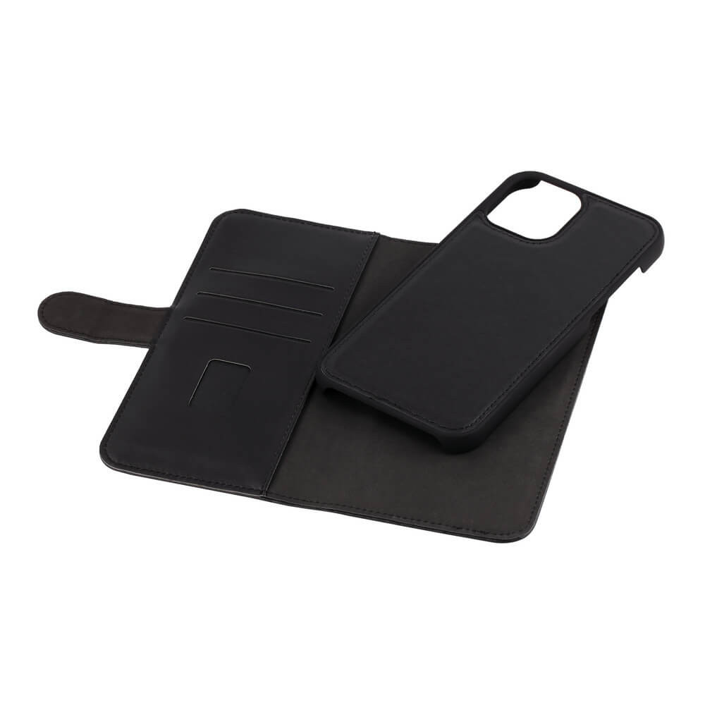GEAR Lommebokveske Svart iPhone 12  Pro Max 2in1 Magnetdeksel