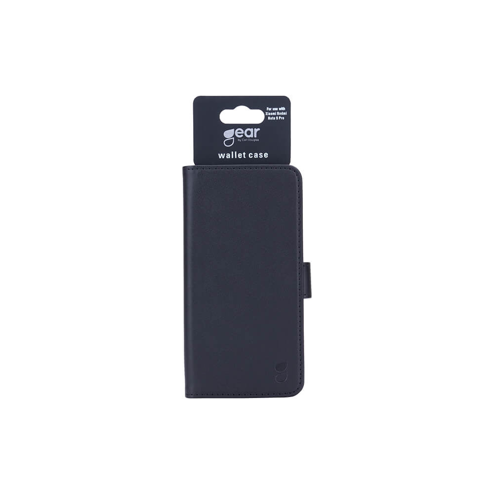 GEAR Lommebokveske Svart Xiaomi Redmi Note 9 Pro