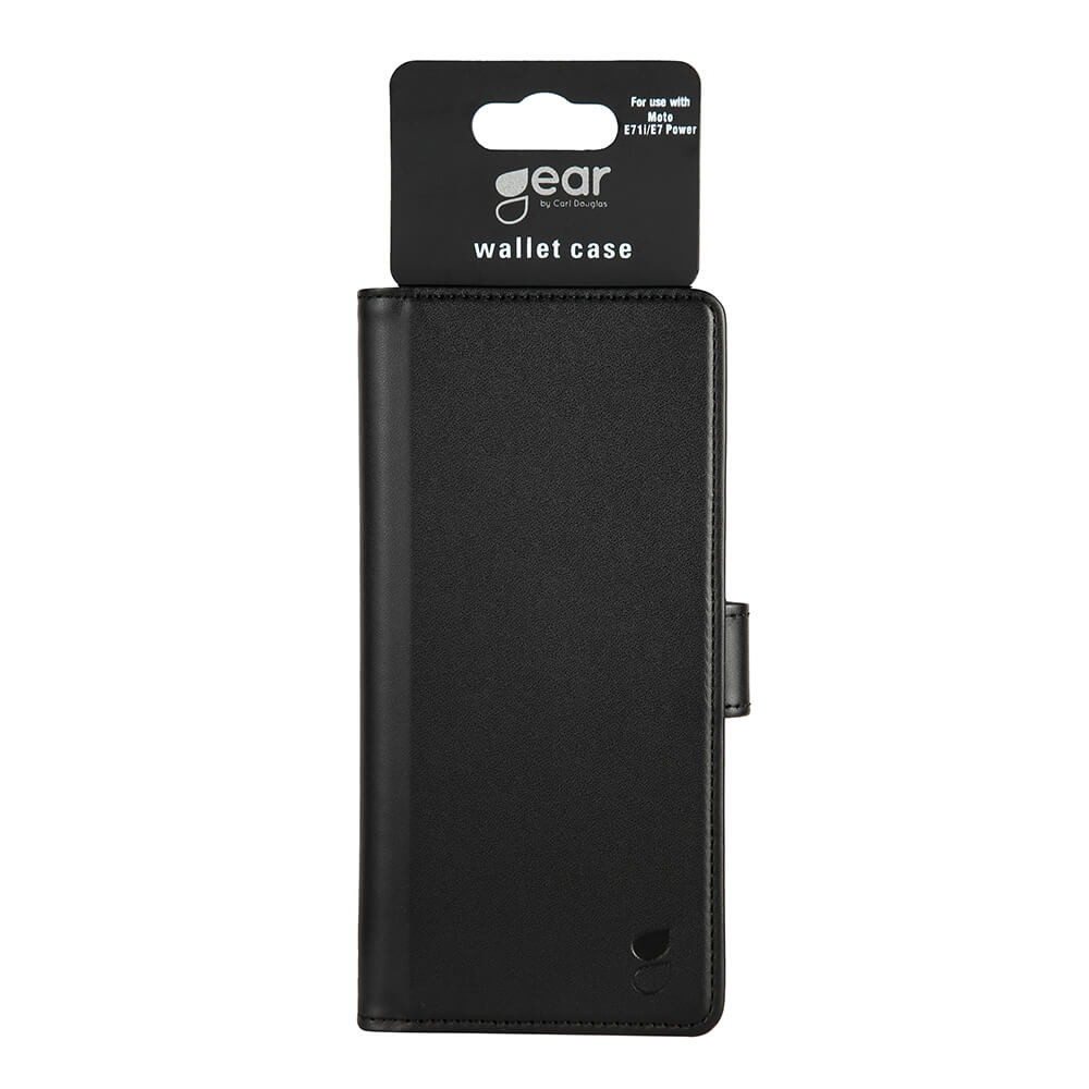 GEAR Lommebokveske Svart Motorola Moto E7i/E7i Power