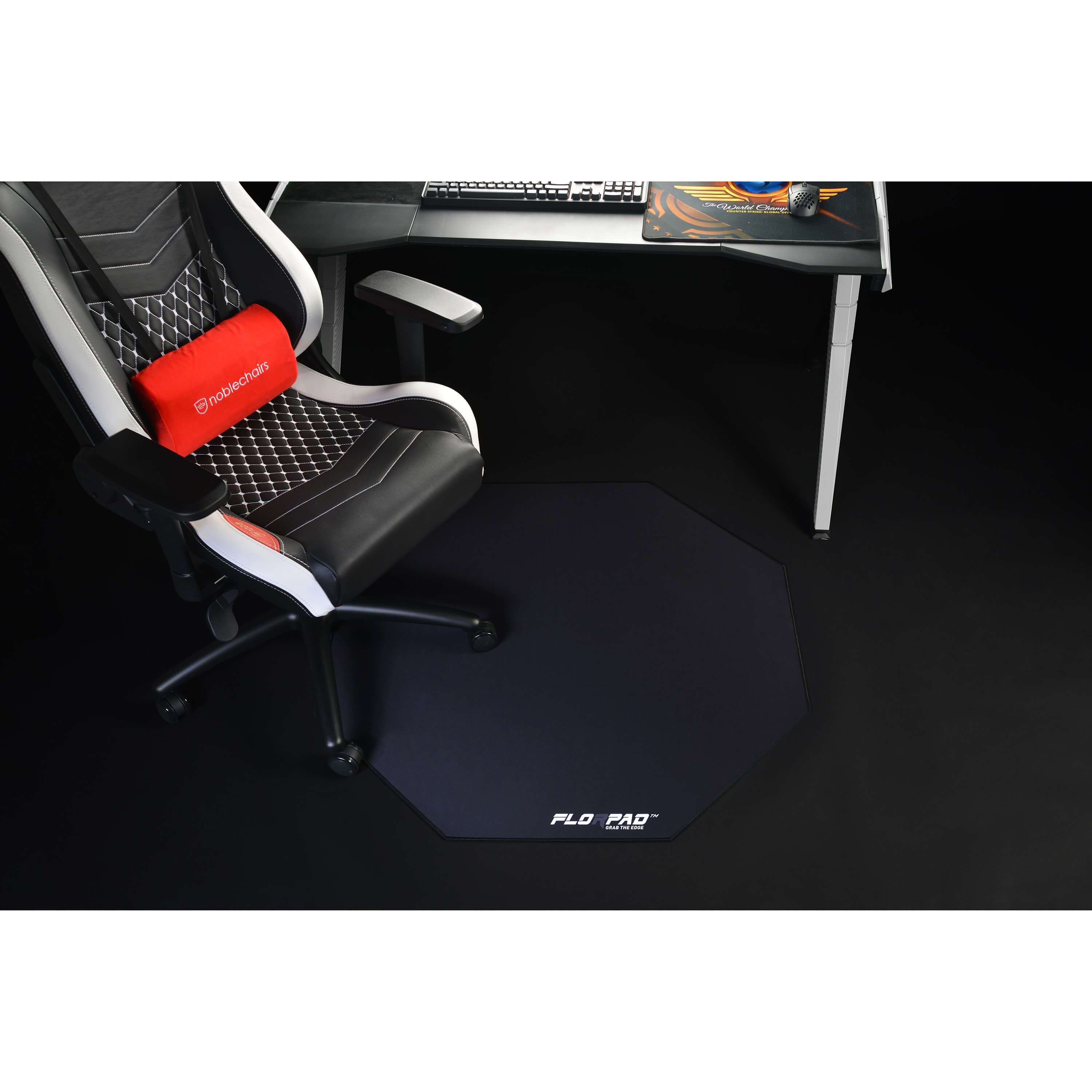 FLORPAD Black Line 100x100