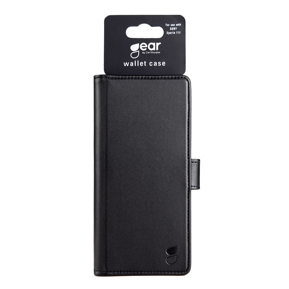 GEAR Lommebokveske Svart Xperia 1 III