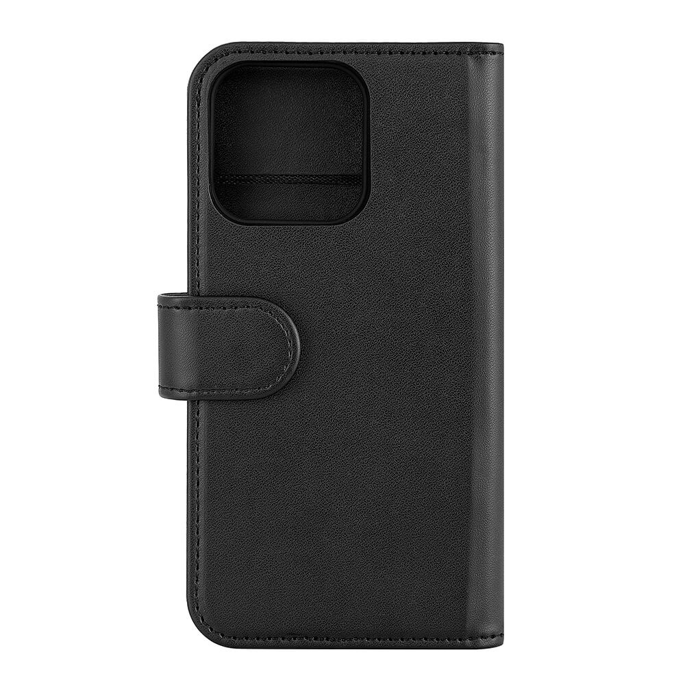 GEAR Lommebokveske Svart Magnet iPhone 13  Pro 2in1 Magnetdeksel