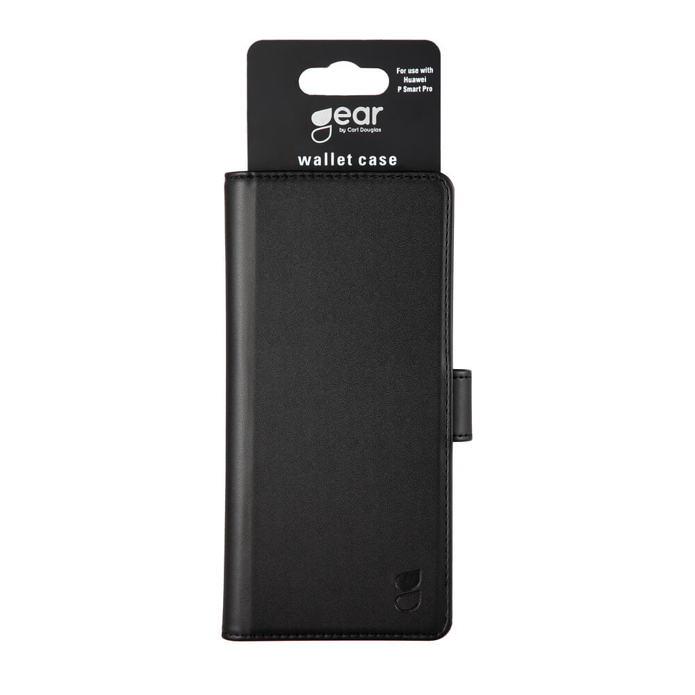 GEAR Lommebokveske svart Huawei P Smart Pro