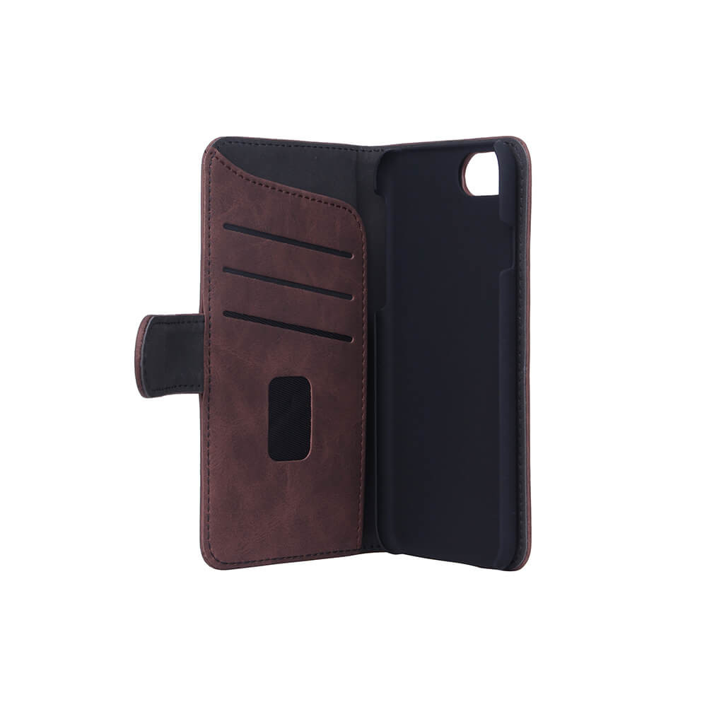 GEAR Lommebokveske Brun Nubuck PU iPhone 6/7/8/SE