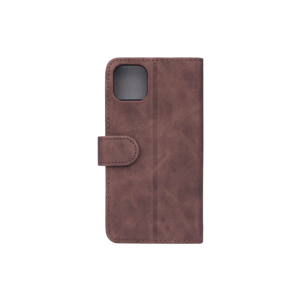 GEAR Lommebokveske Brun Nubuck PU iPhone 11 Pro Max