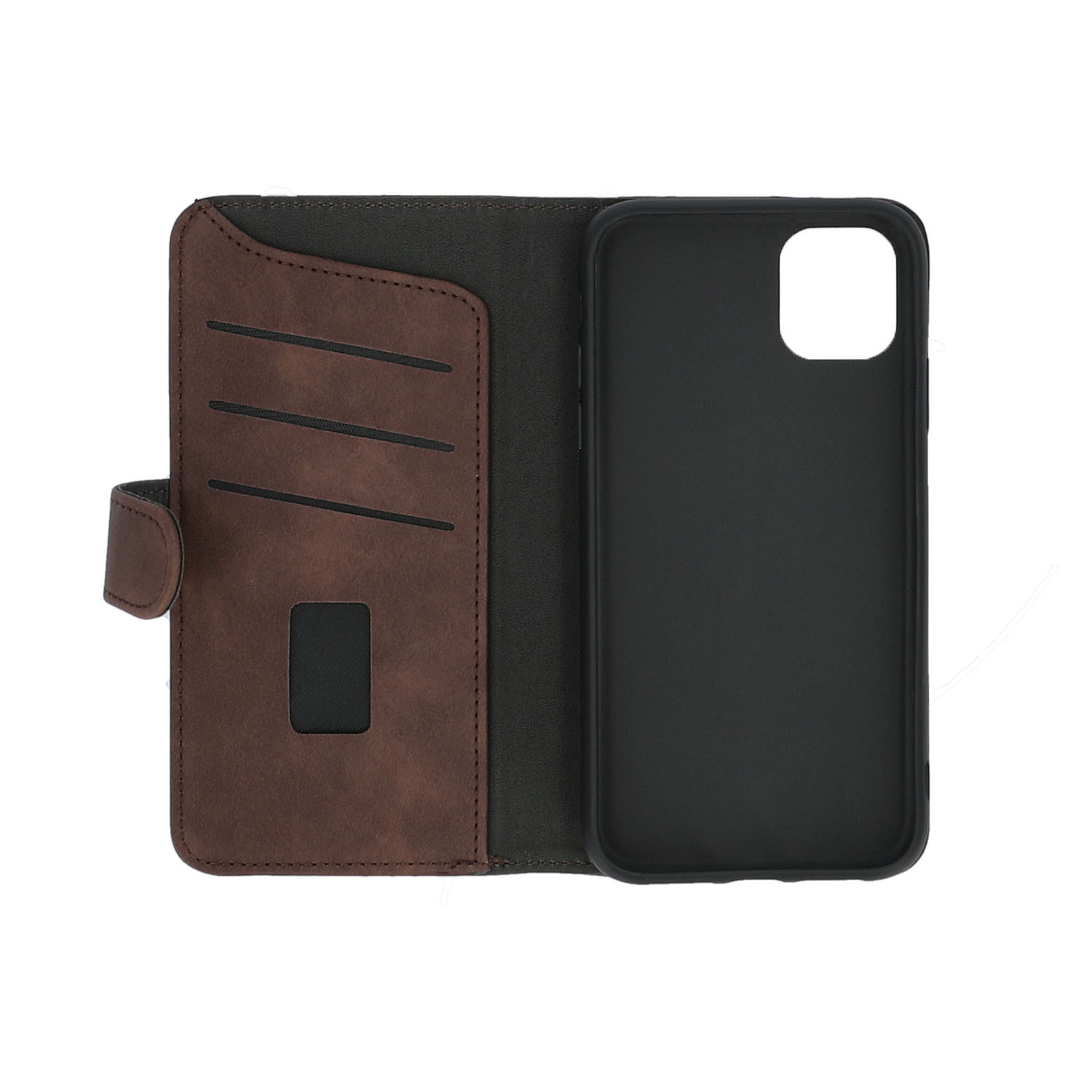 GEAR Lommebokveske Brun Nubuck PU iPhone 11