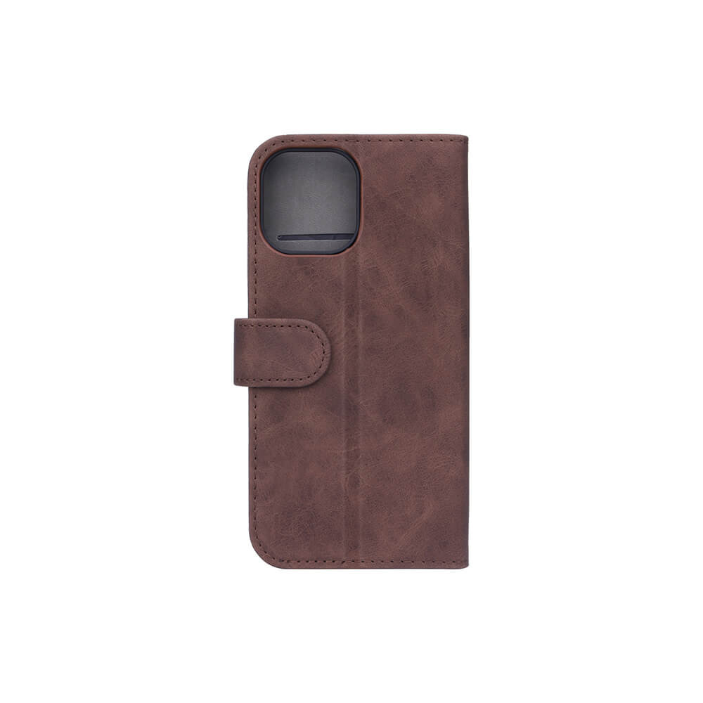 GEAR Lommebokveske Brun Nubuck PU iPhone 12 Pro Max