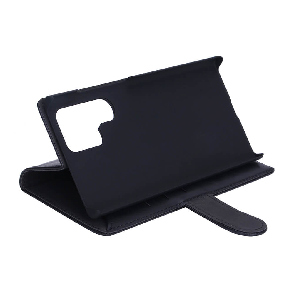 GEAR Lommebokveske Svart Samsung S22 Ultra