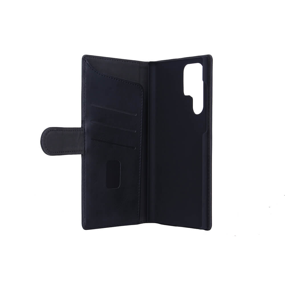 GEAR Lommebokveske Svart Samsung S22 Ultra