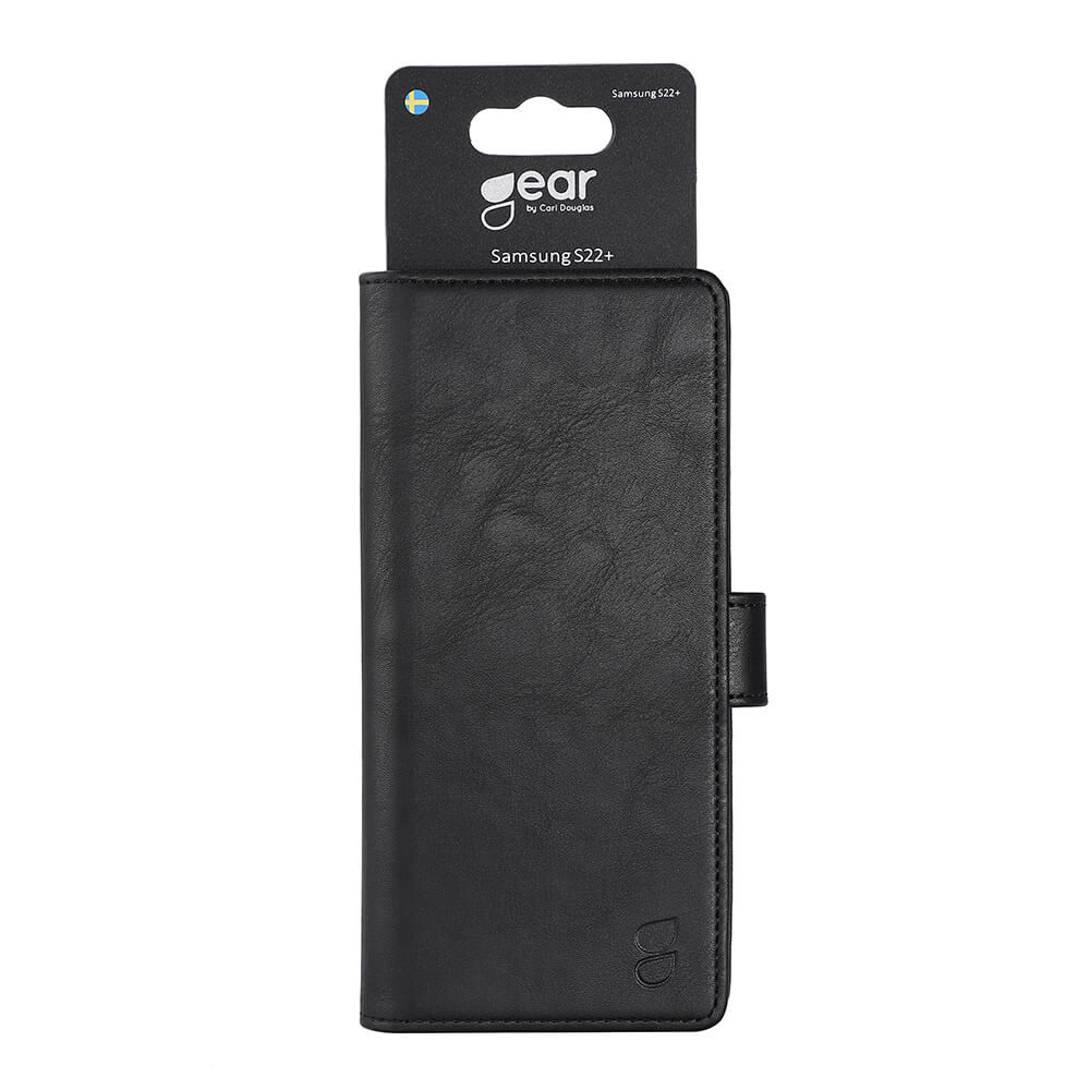 GEAR Lommebokveske Svart Samsung S22+