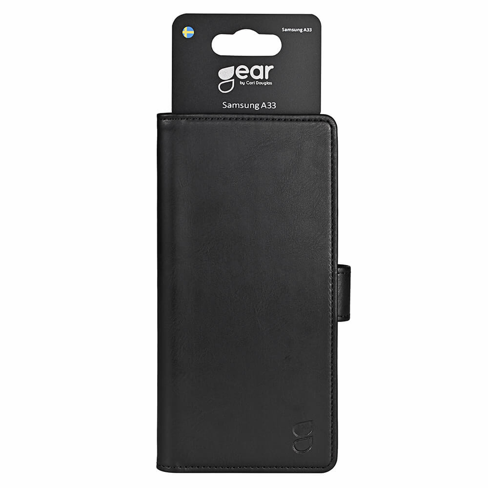 GEAR Lommebokveske Svart Samsung A33 5G