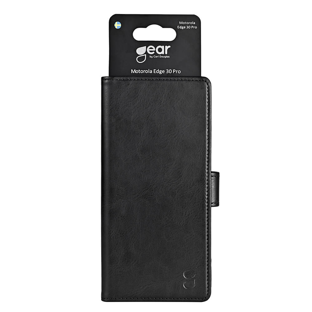 GEAR Lommebokveske Svart Motorola Edge 30 Pro