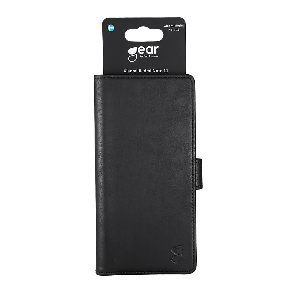 GEAR Mobile Wallet Black Xiaomi Redmi Note 11