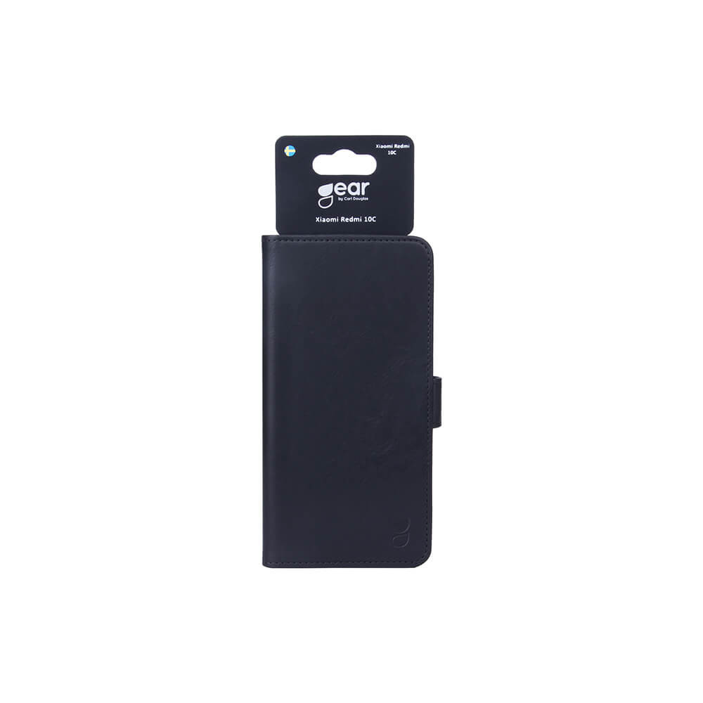GEAR Mobile Wallet Black Xiaomi Redmi 10 C