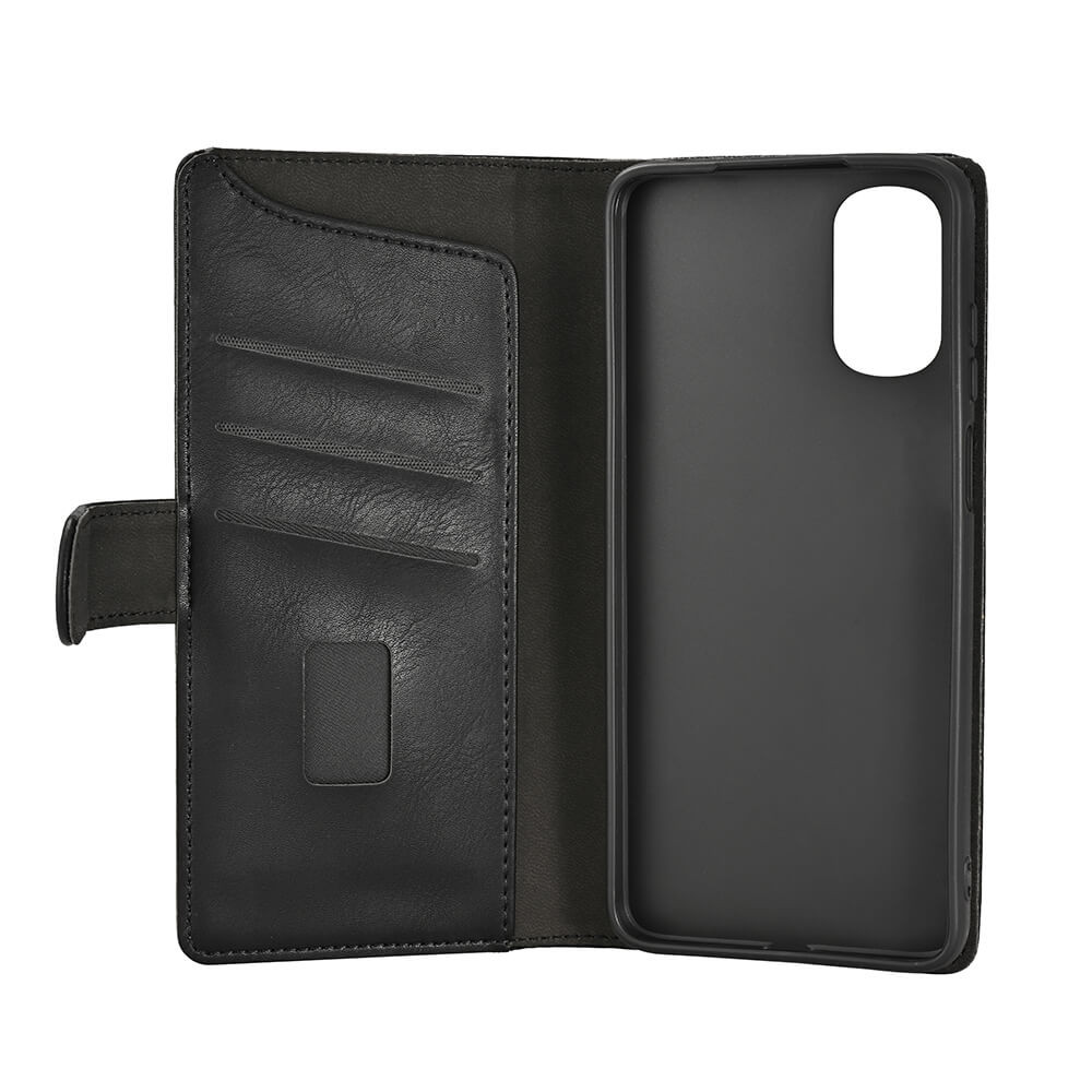 GEAR Mobile Wallet Black Motorola Moto E32/E32s