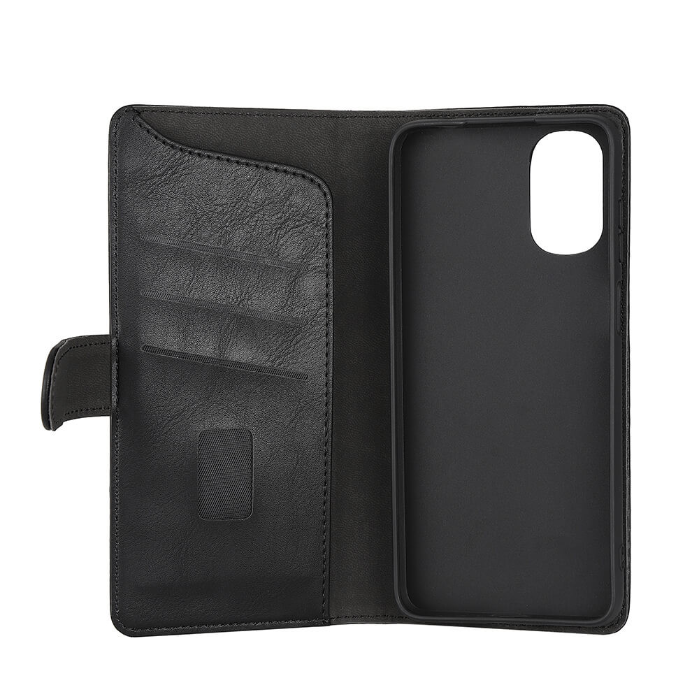 GEAR Mobile Wallet Black Motorola Moto G22