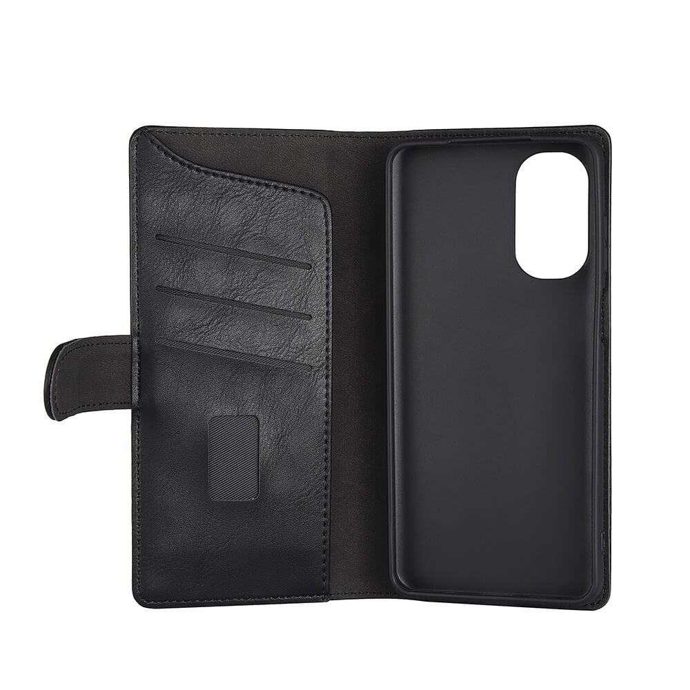 GEAR Mobile Wallet Black Motorola Moto G52