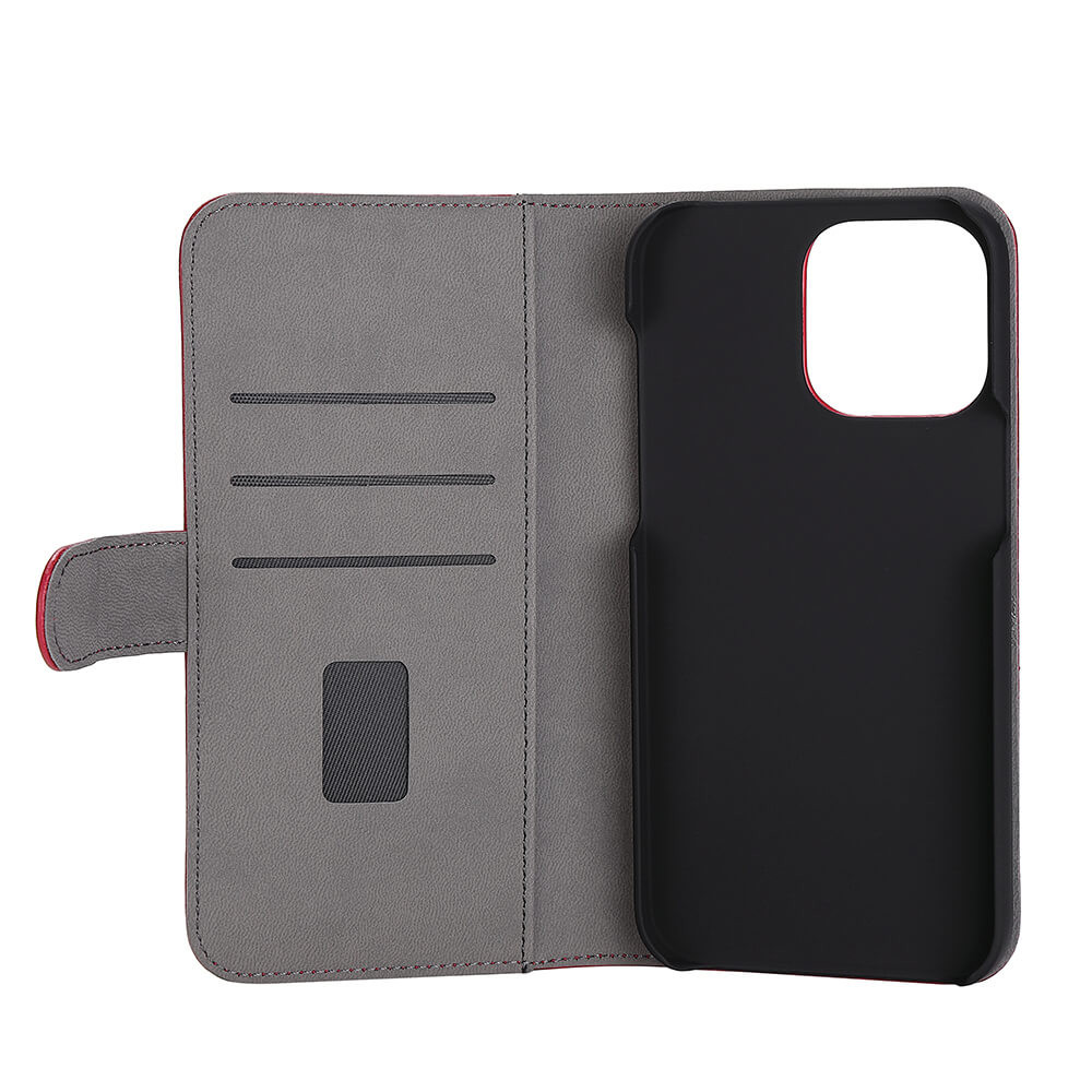 GEAR Classic Wallet 3 card iPhone 14 Pro Max 6,7" Red
