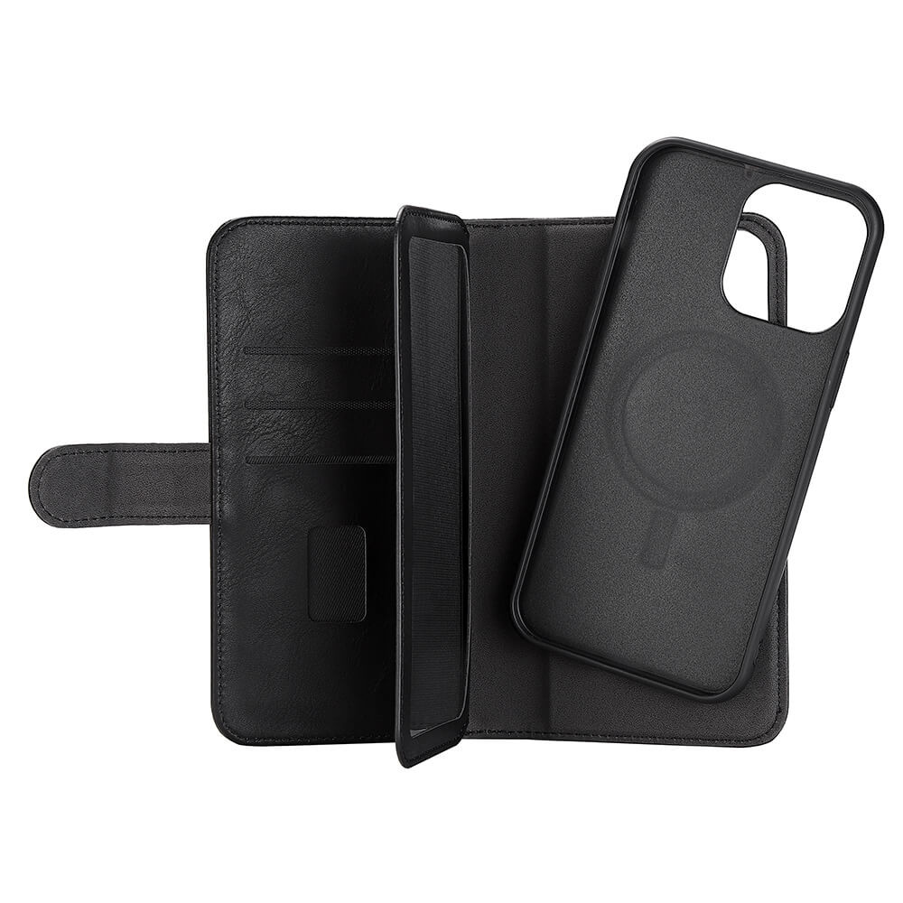 GEAR 2in1 Wallet 7 card MagSeries iPhone 14 Pro Max 6,7" Black