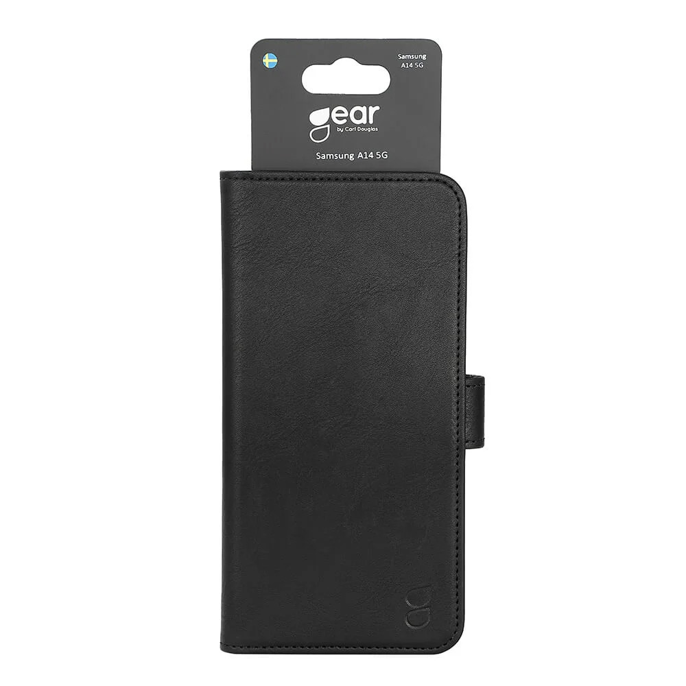 GEAR Classic Wallet 3 card Samsung Galaxy A14 5G / A14 4G Black