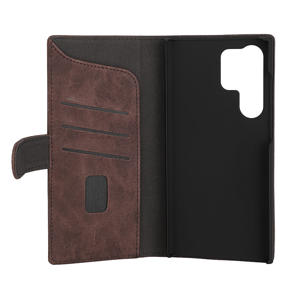 GEAR Classic Wallet 3 card Samsung S23 Ultra 5G Brown