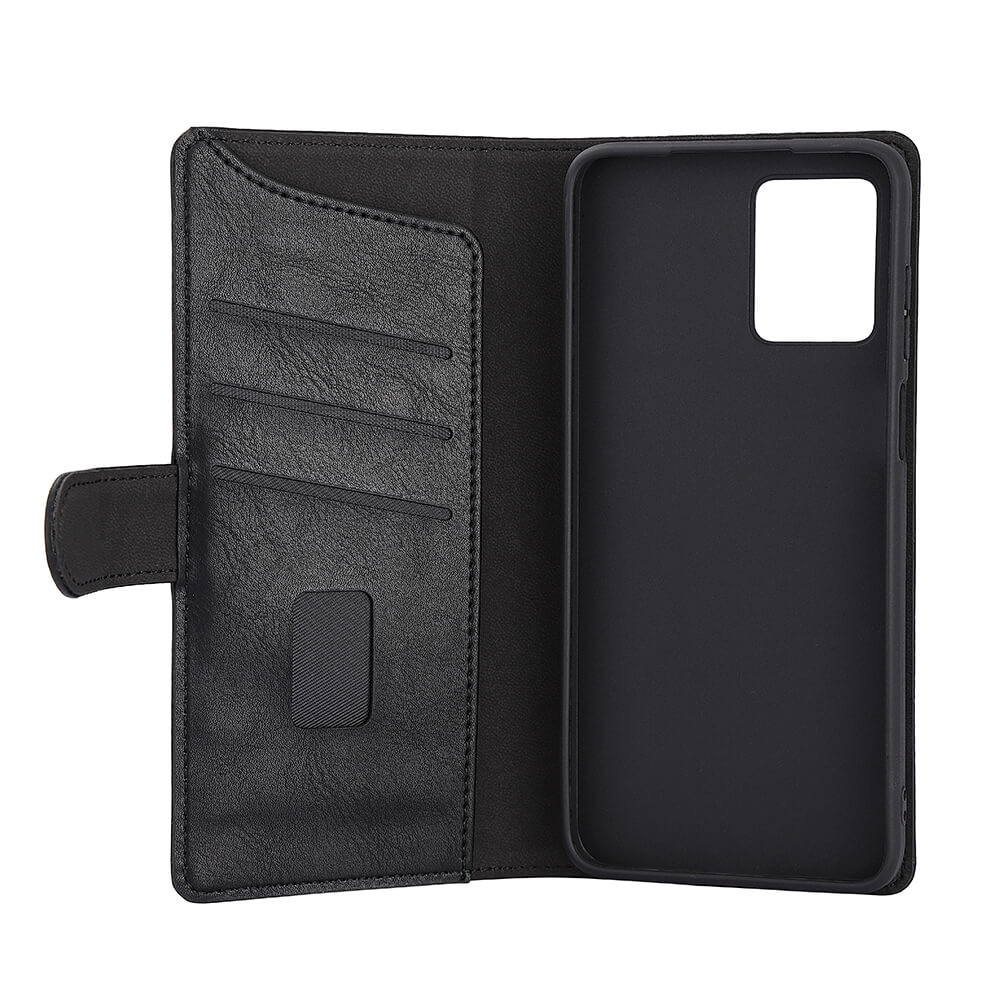 GEAR Classic Wallet 3 card Motorola Moto G53 5G Black