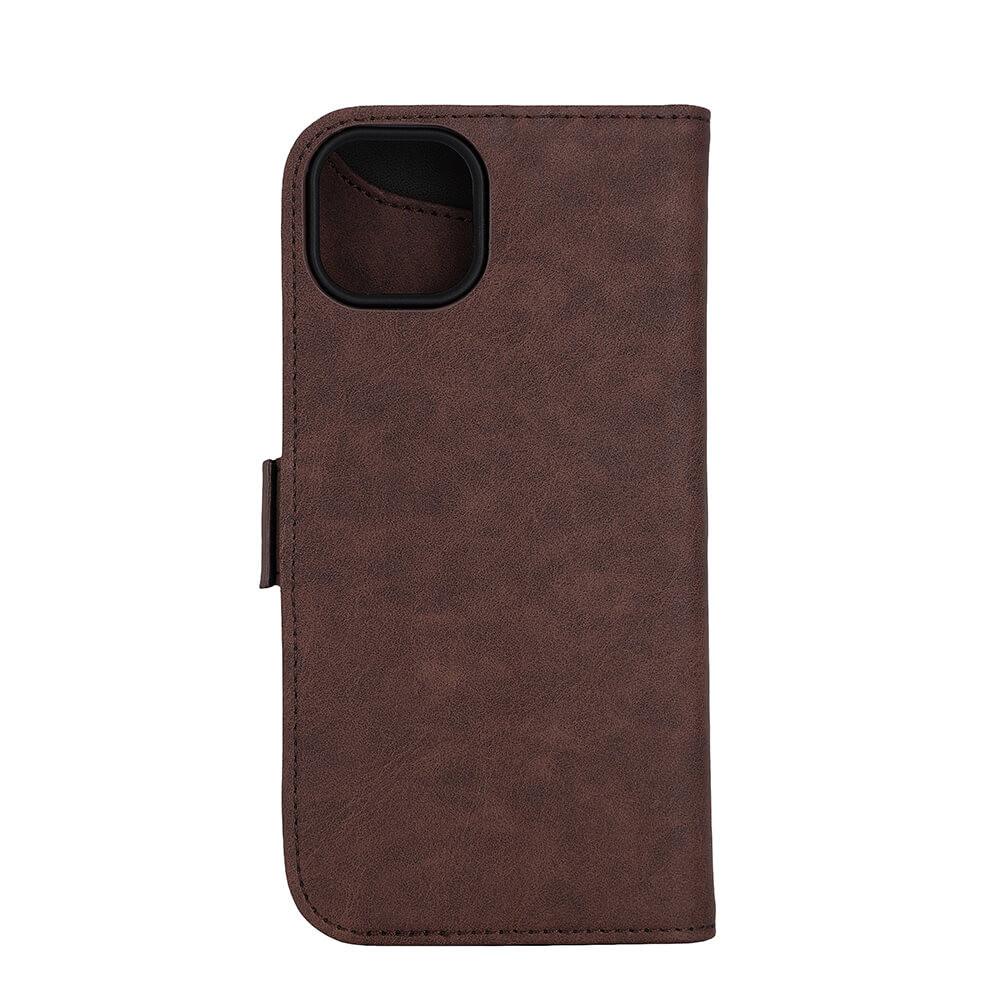 GEAR Classic 3 card Recycled MagSerie iPhone 15 Plus Brown