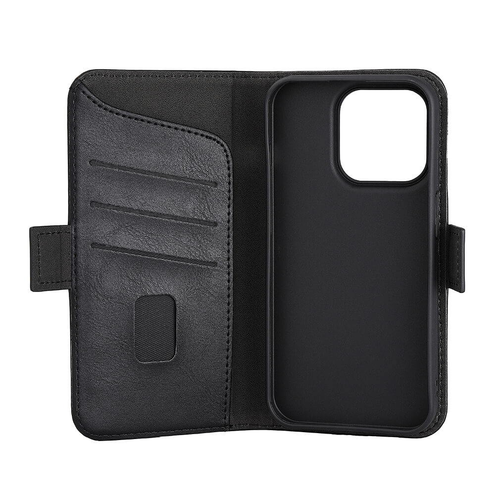 GEAR Classic 3 card Recycled MagSerie iPhone 15 Pro Black