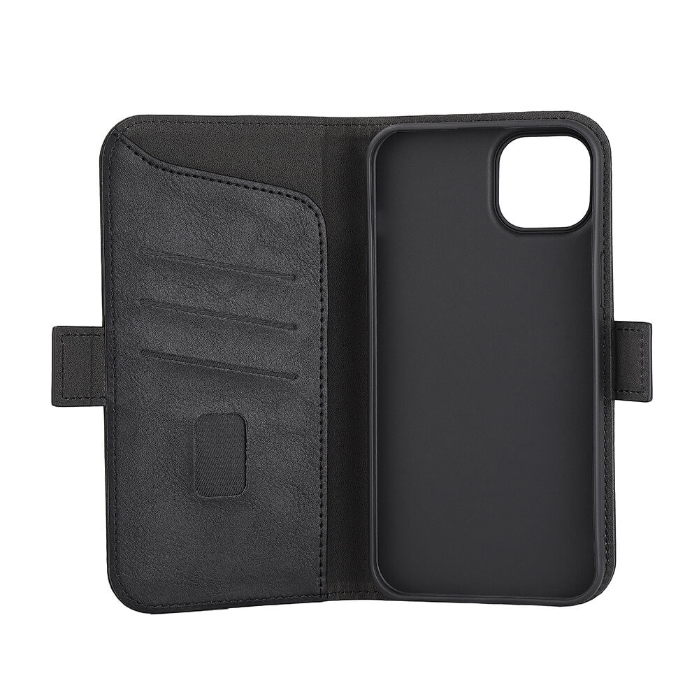 GEAR Classic 3 card Recycled MagSerie iPhone 15 Plus Black