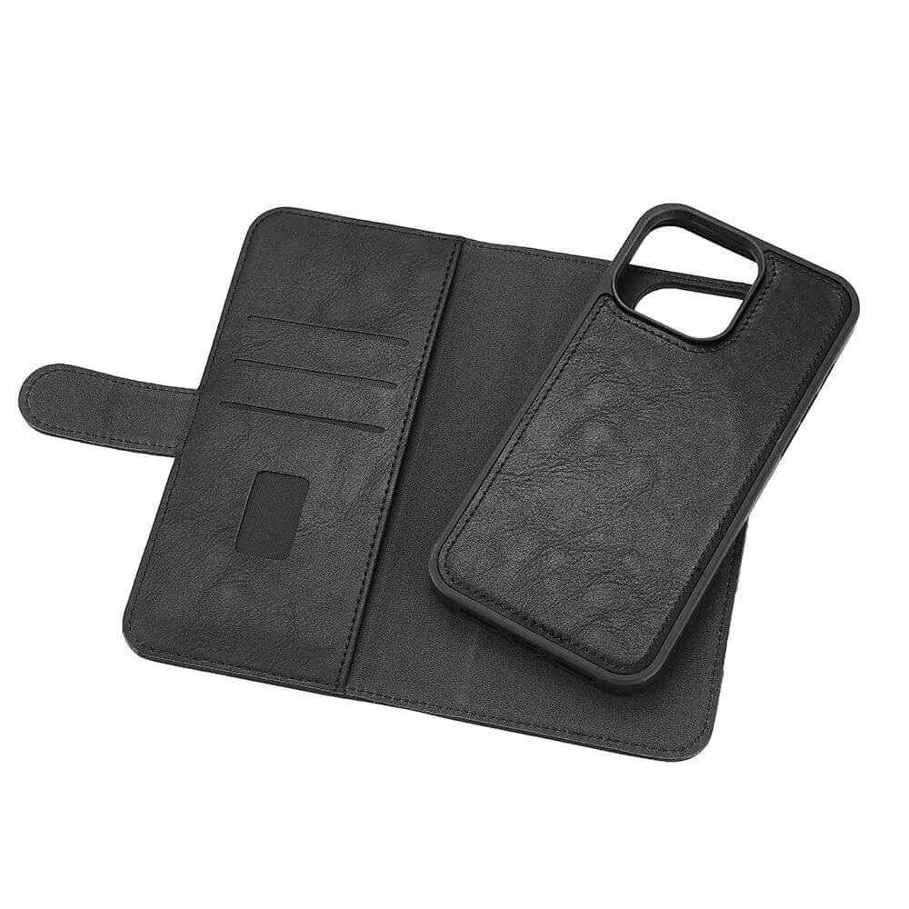 GEAR 2in1 3 card Recycled MagSerie iPhone 15 Pro Max Black