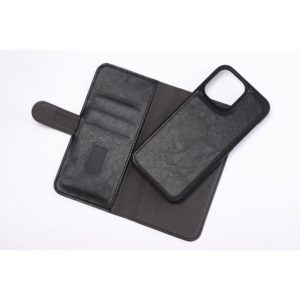 GEAR 2in1 Wallet 3 card iPhone 14 Pro Max 6,7" Black
