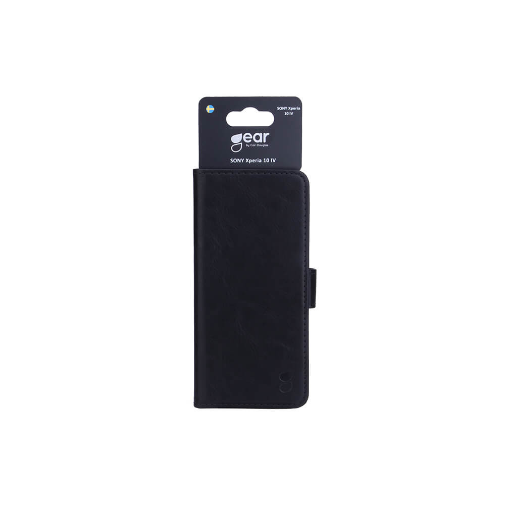 GEAR Mobile Wallet Black Sony Xperia 10 IV 5G