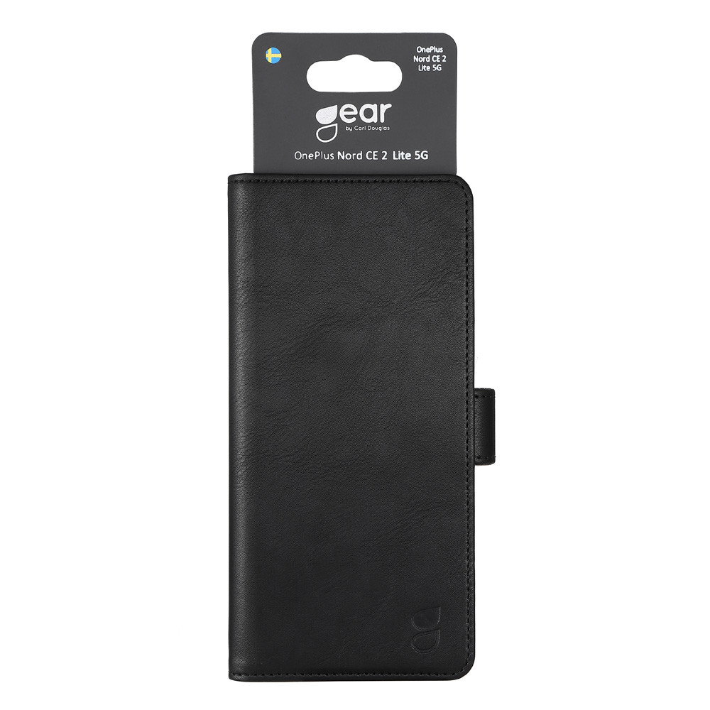 GEAR Mobile Wallet Black Oneplus Nord CE 2 Lite 5G