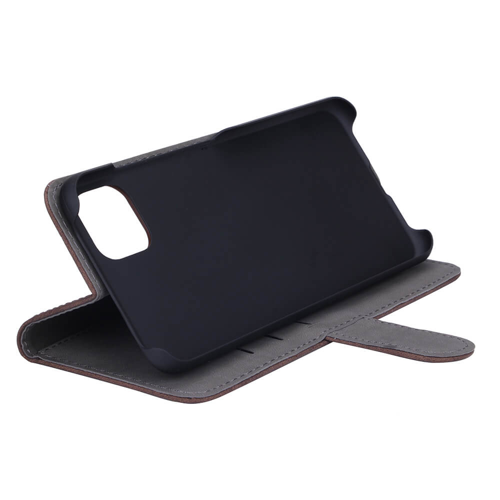 GEAR Lommebokveske Brun Nubuck PU Samsung A22 5G