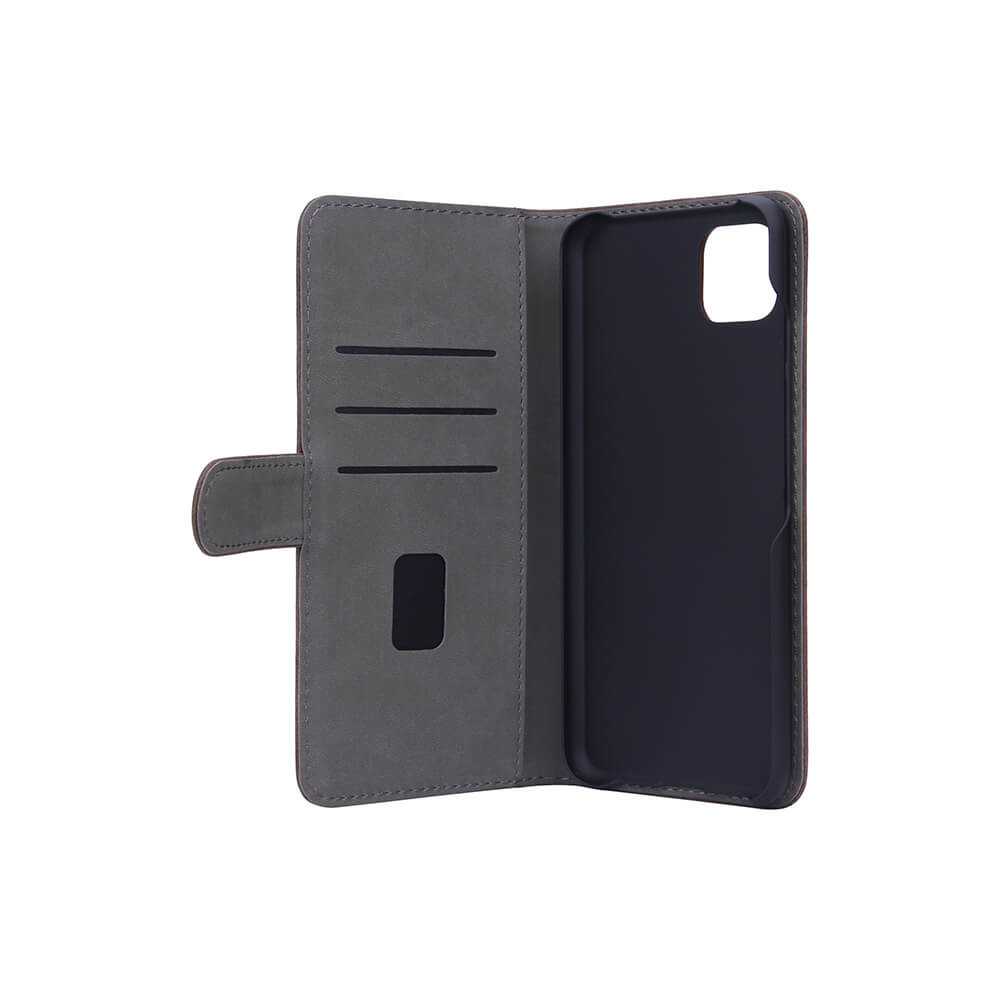 GEAR Lommebokveske Brun Nubuck PU Samsung A22 5G