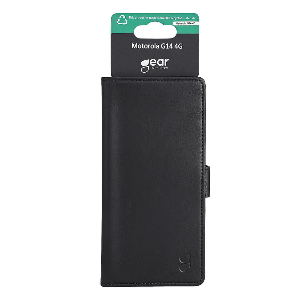 GEAR Classic 3 card Recycled Motorola G14 4G Black