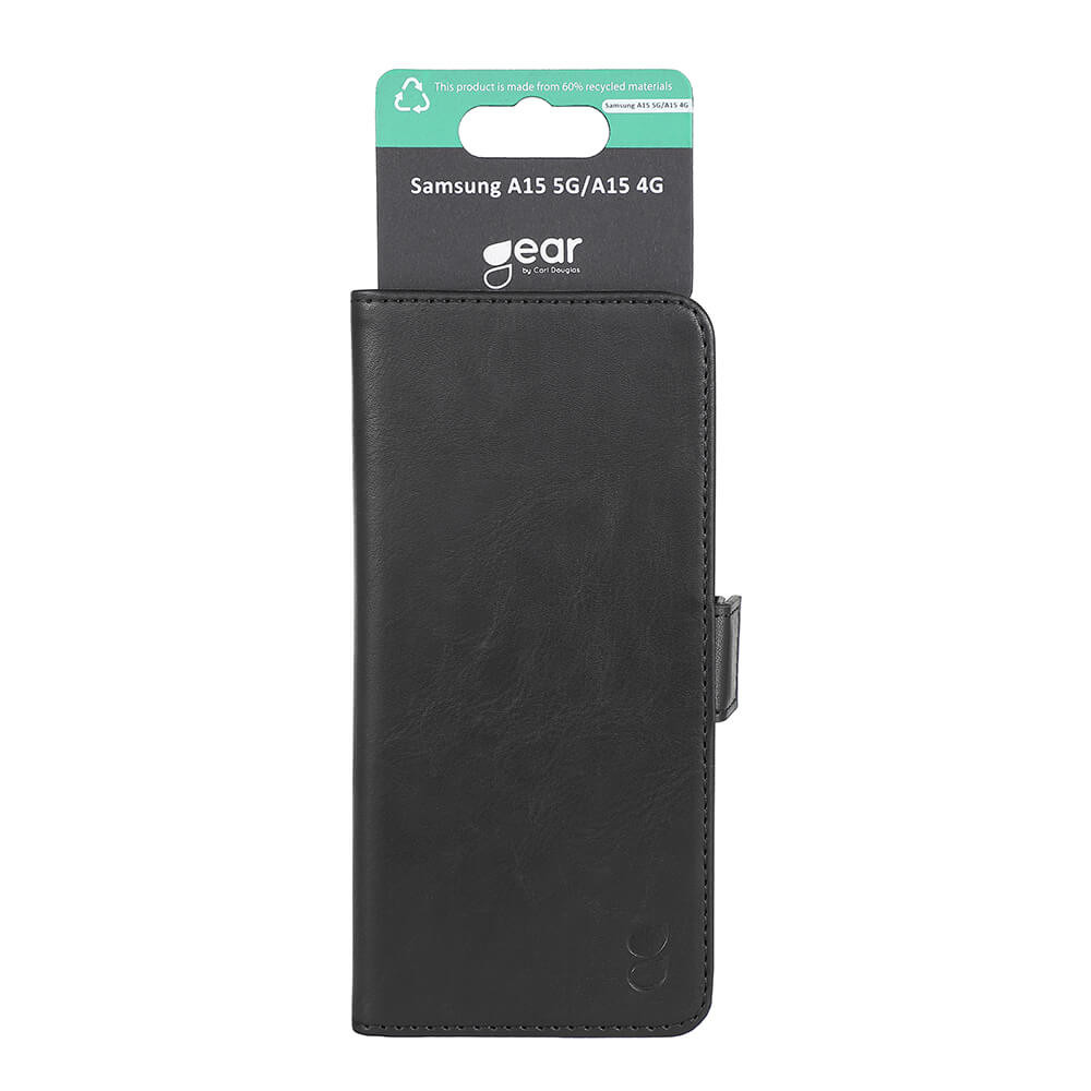 GEAR Classic 3 card Recycled Samsung A15 5G/A15 4G Black