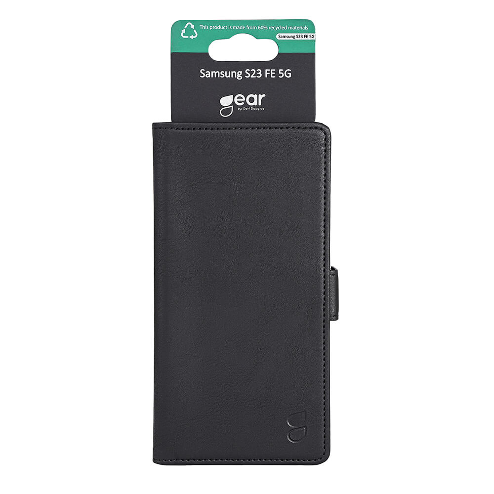GEAR Classic 3 card Recycled Samsung S23 FE 5G Black