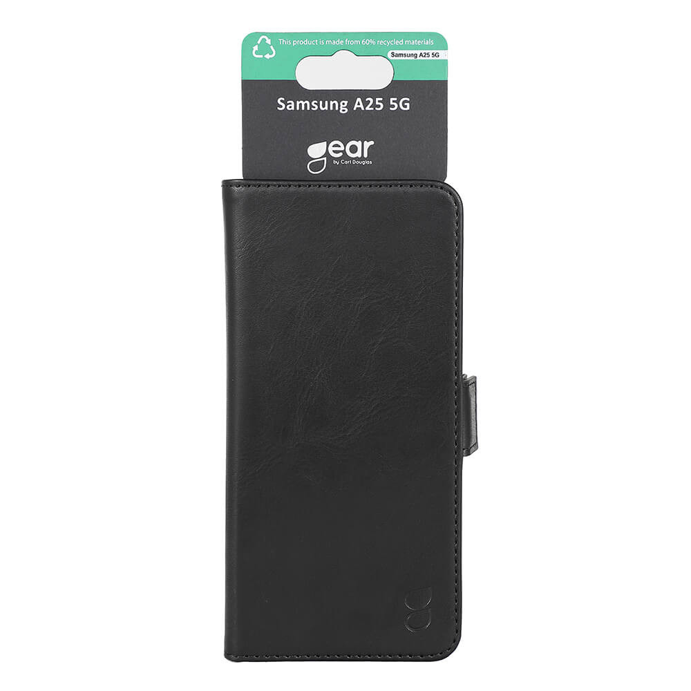 GEAR Classic 3 card Recycled Samsung A25 5G Black