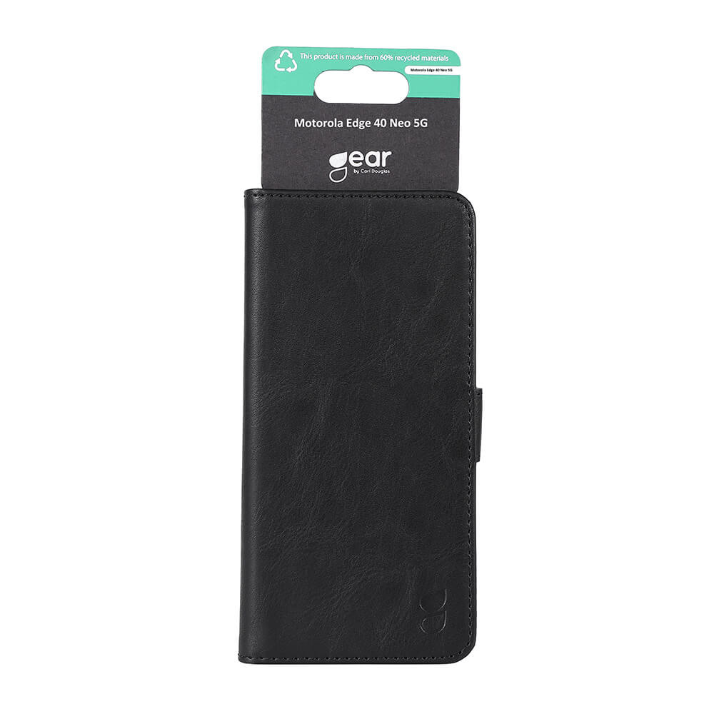 GEAR Classic 3 card Recycled Motorola Edge 40 Neo 5G Black