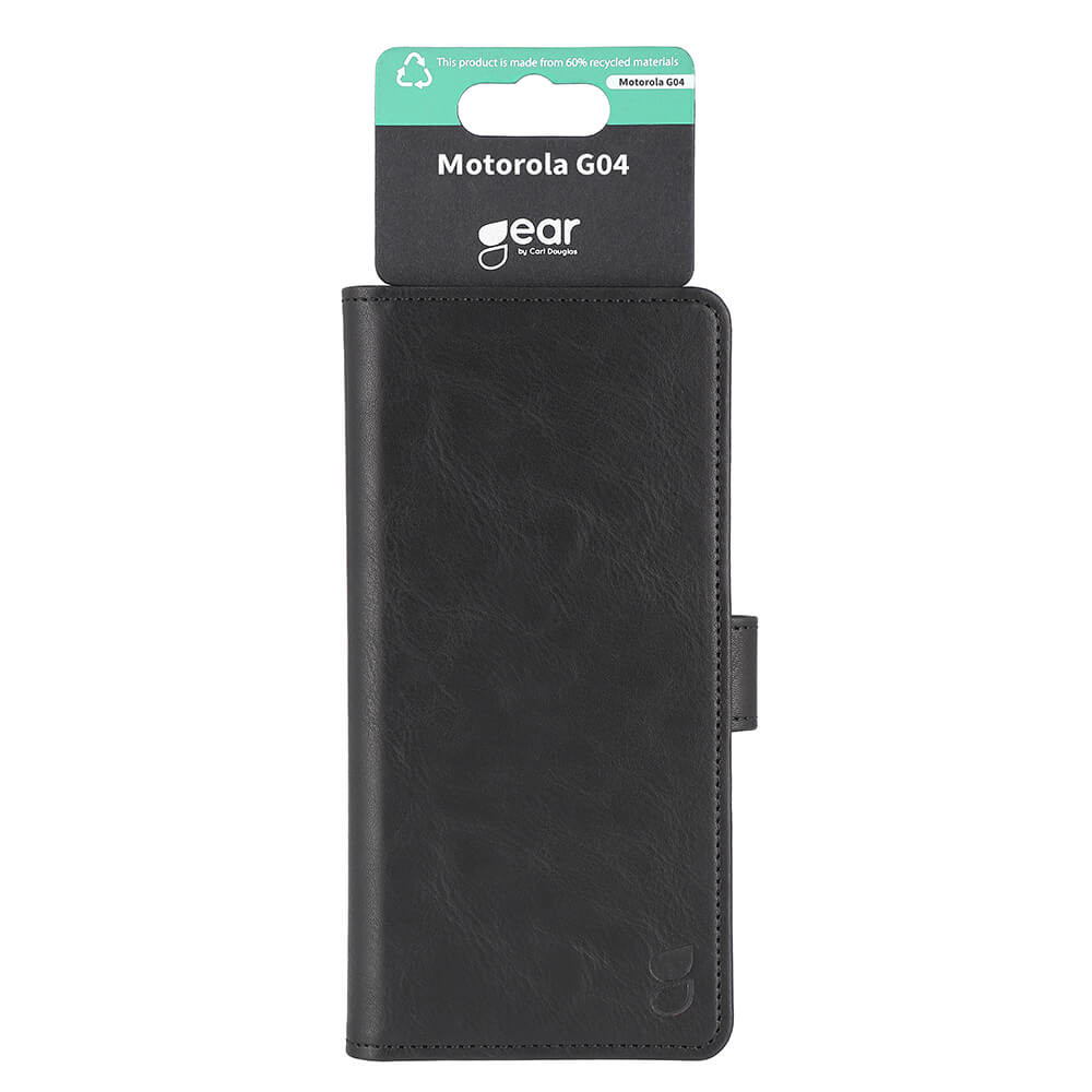 GEAR Classic 3 card Recycled Motorola G04 4G Black
