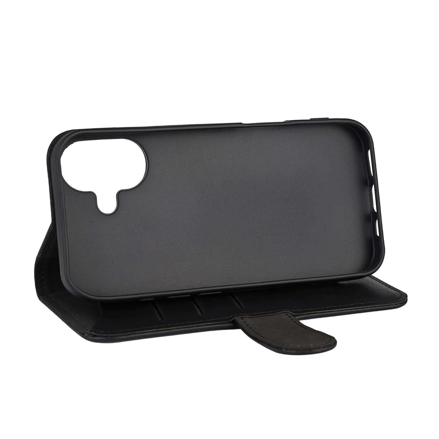 GEAR Classic 3 card Recycled MagSerie iPhone 16 Plus Black