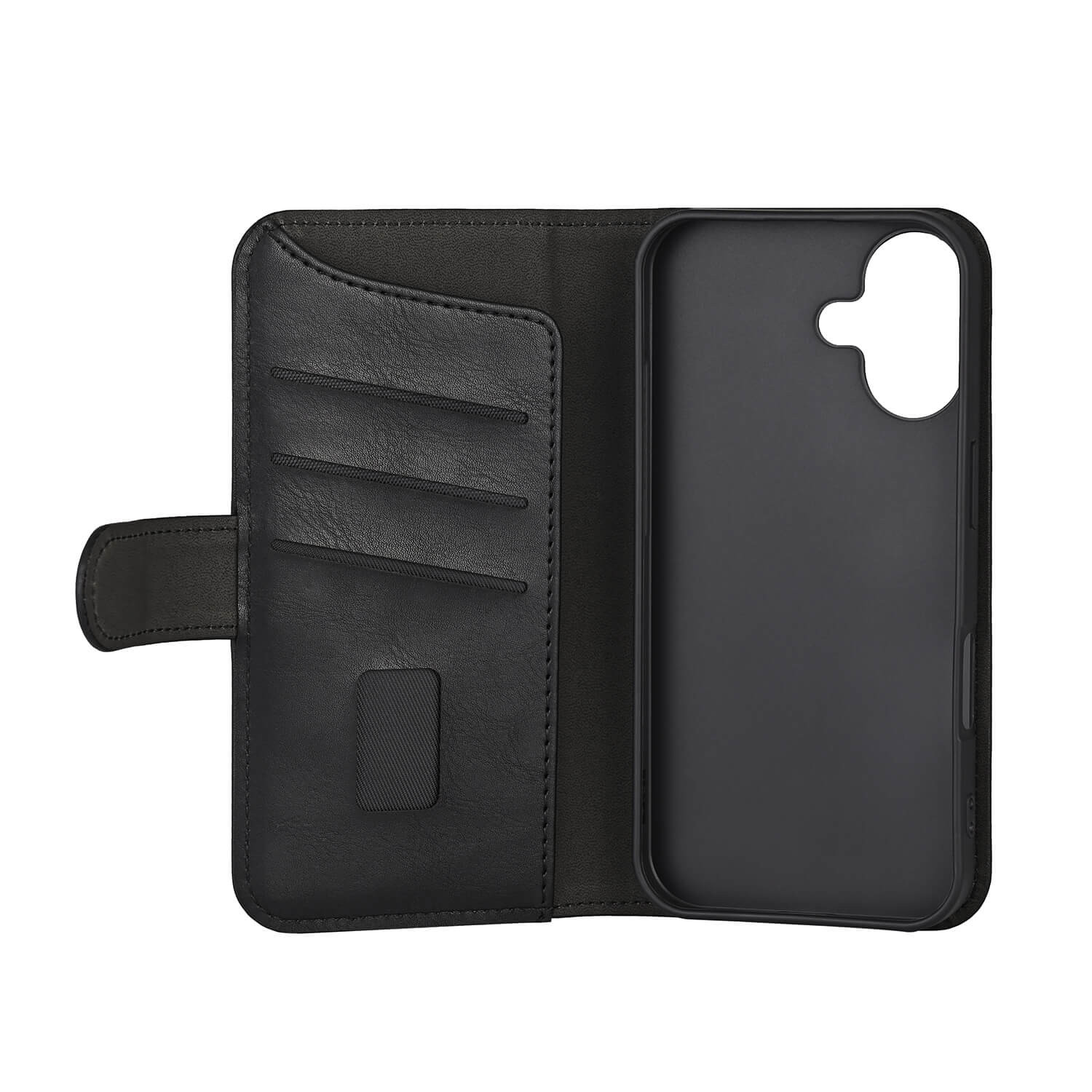 GEAR Classic 3 card Recycled MagSerie iPhone 16 Plus Black