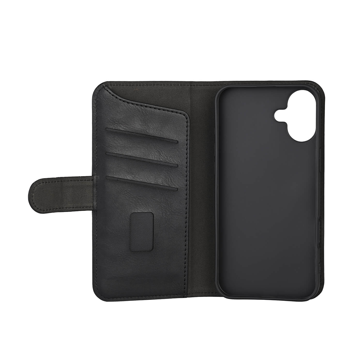 GEAR Classic 3 card Recycled MagSerie iPhone 16 Black
