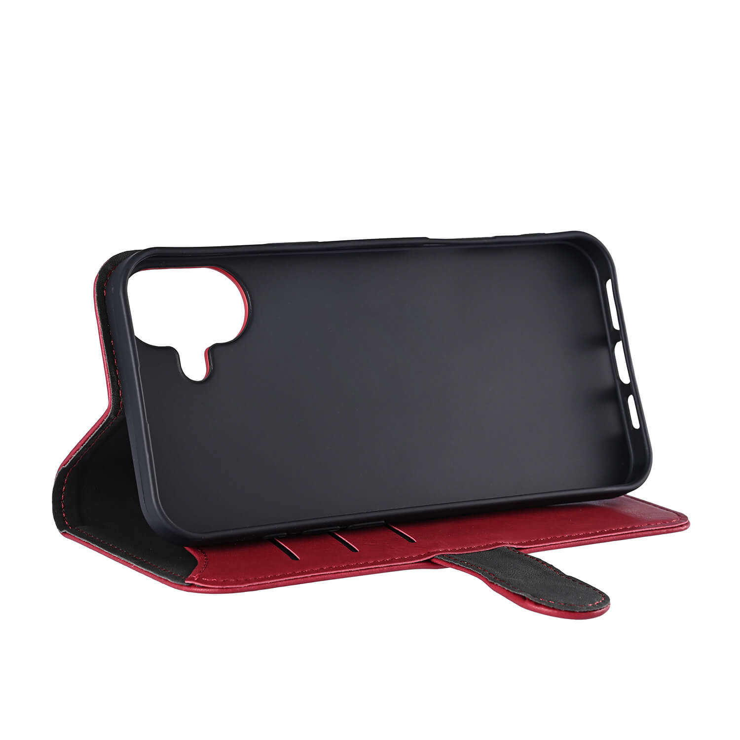 GEAR Classic 3 card Recycled MagSerie iPhone 16 Plus Deep Red
