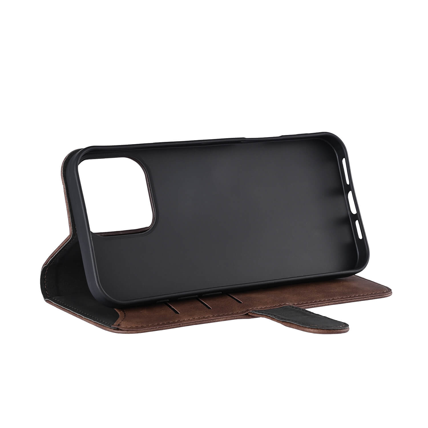 GEAR Classic 3 card Recycled MagSerie iPhone 16 Pro Max Brown