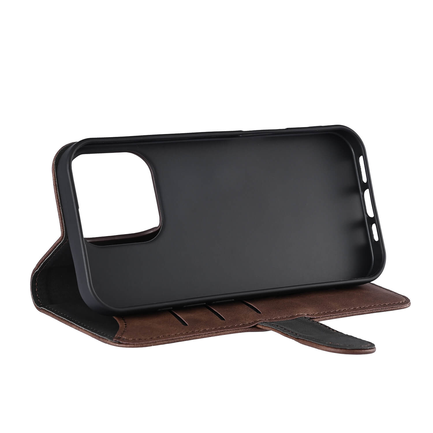 GEAR Classic 3 card Recycled MagSerie iPhone 16 Pro Brown