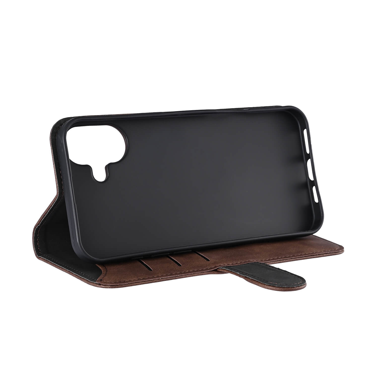 GEAR Classic 3 card Recycled MagSerie iPhone 16 Plus Brown