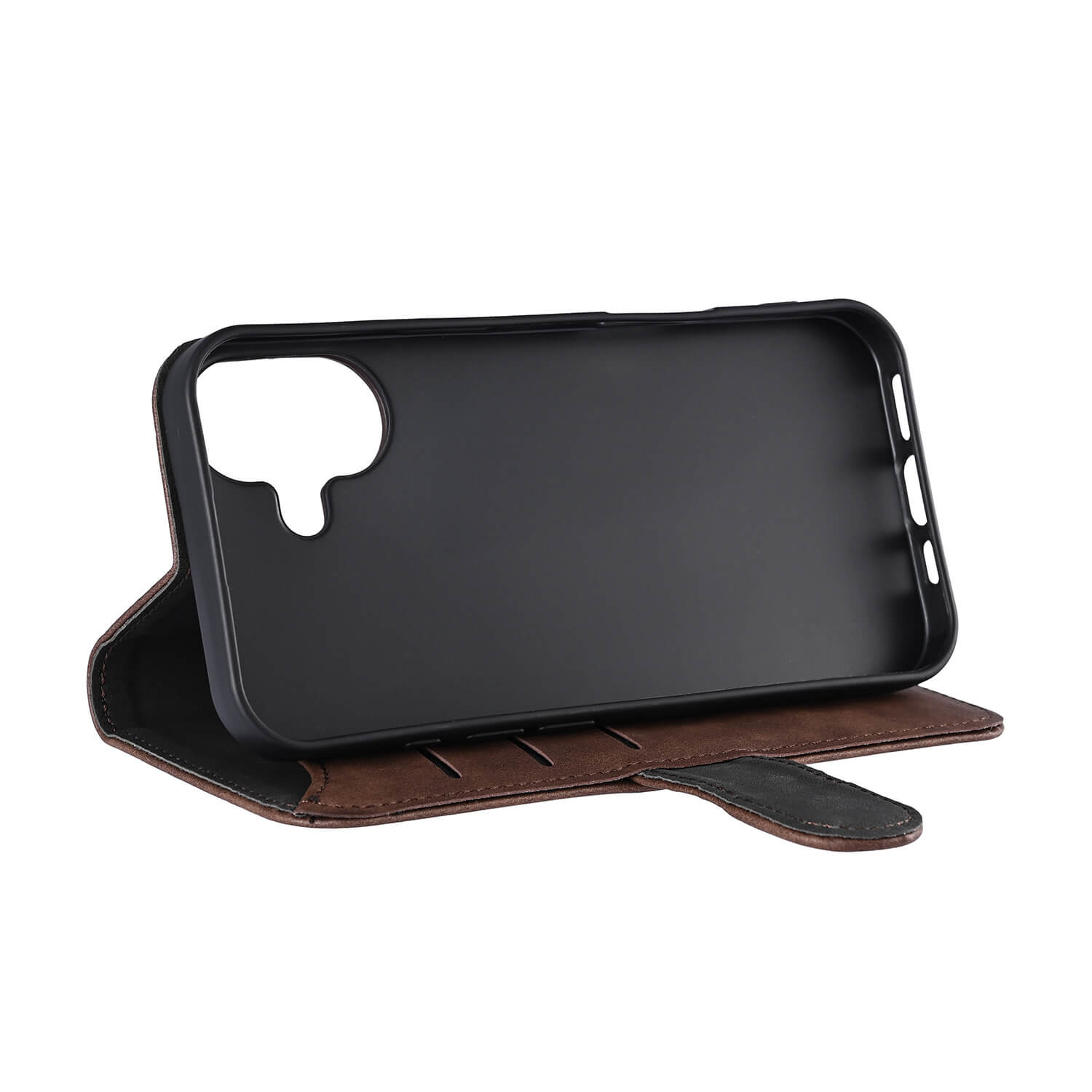 GEAR Classic 3 card Recycled MagSerie iPhone 16 Brown